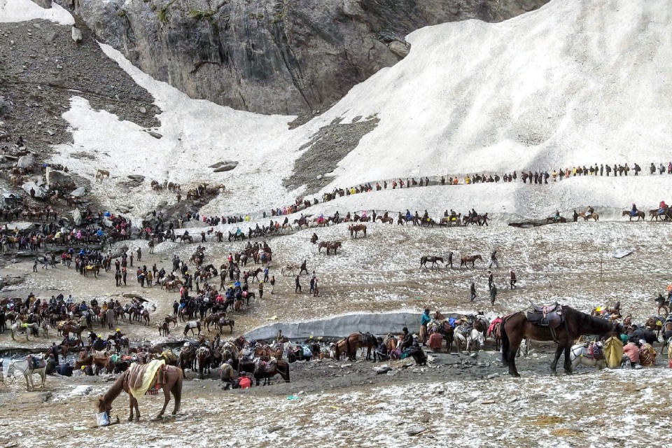 Amarnath Yatra by Road from Pahalgam